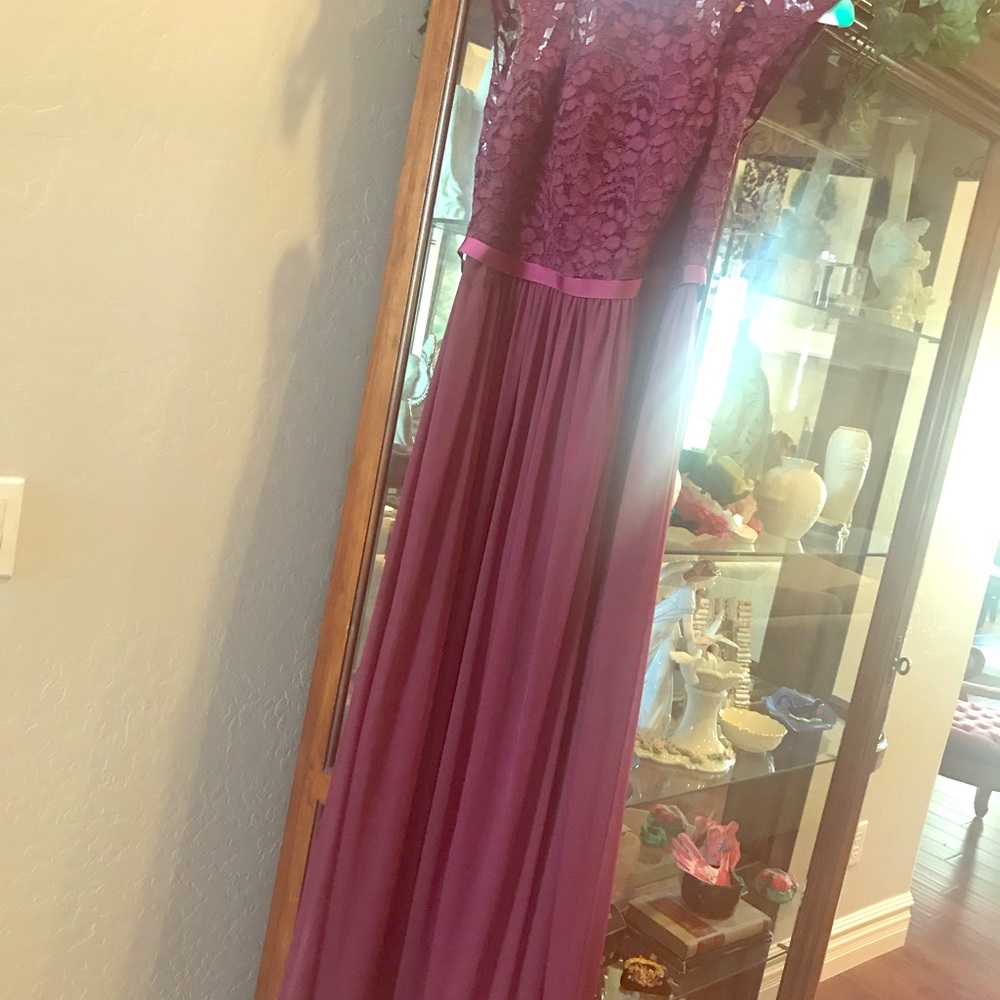 Long bridesmaids dress